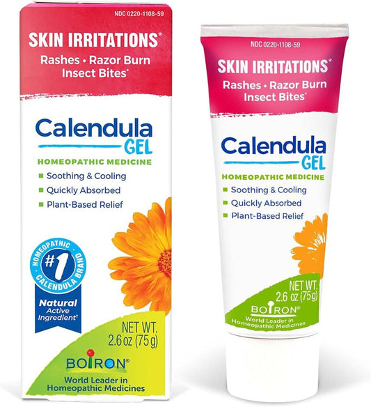 Boiron Calendula Gel Relief from Rashes,2.6oz - Nirvana Guru