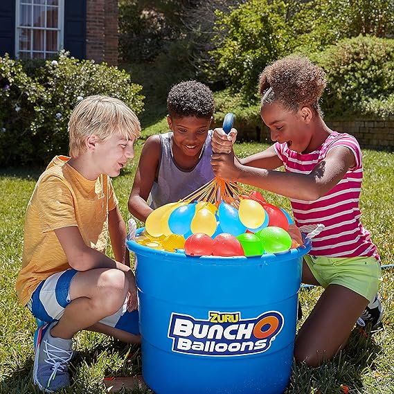 Bunch O Balloons Crazy Color by ZURU, 200+ Rapid-Filling Self-Sealing Water Balloons for Outdoor Family, Friends, Children Summer Fun, Amazon Exclusive (6 Pack) nirvanaguru