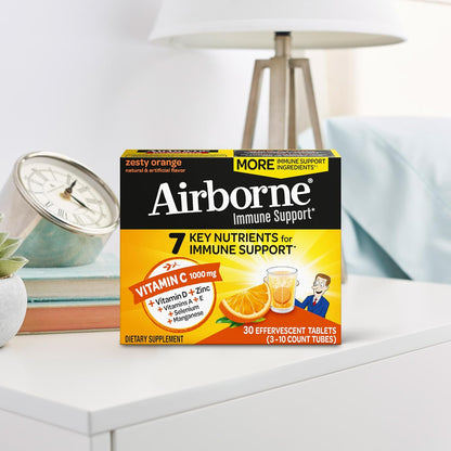 Airborne 1000mg Vitamin C with Zinc - Nirvana Guru