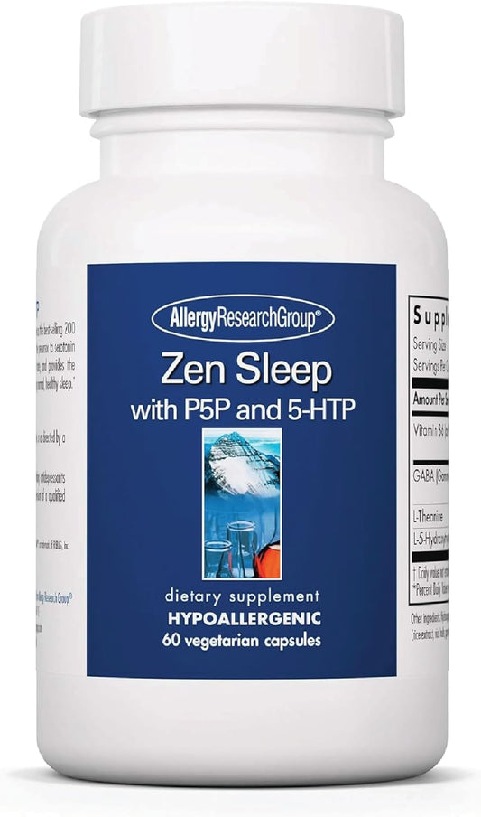 Allergy Research Group Zen Sleep Supplement - Supports Normal Healthy Sleep - Nirvana Guru