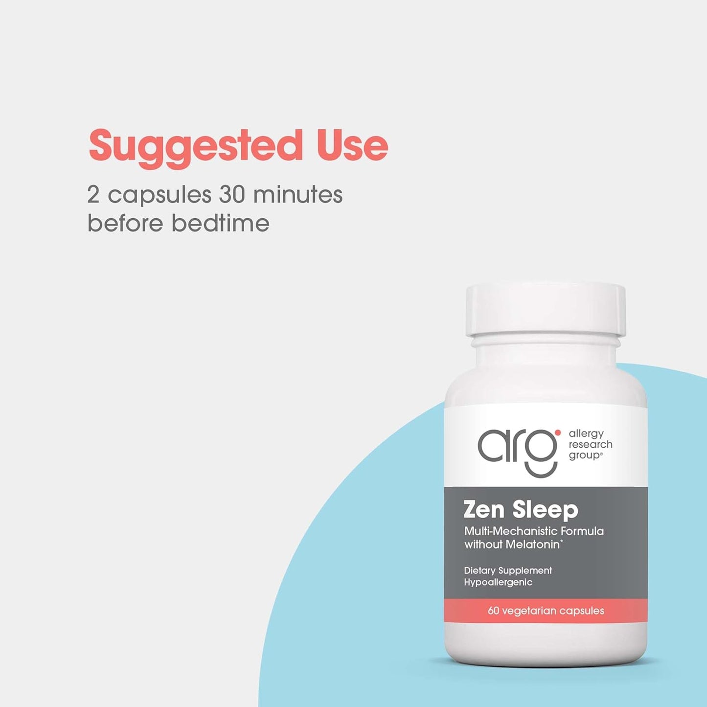 Allergy Research Group Zen Sleep Supplement - Supports Normal Healthy Sleep - Nirvana Guru