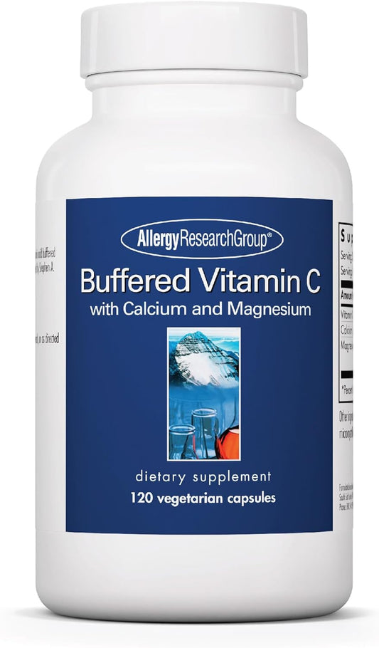 Allergy Research Group, Buffered Vitamin C - Antioxidant Supplements - Nirvana Guru