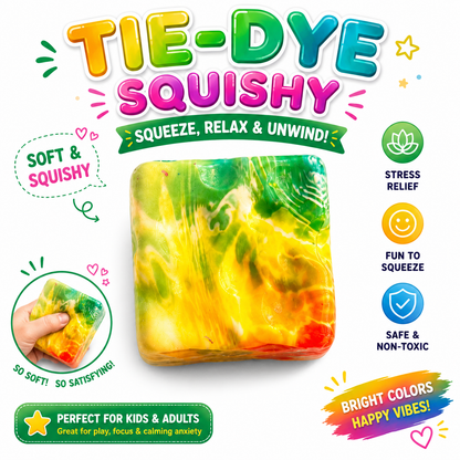 Squishy Cube Toy - 12 Pcs Set - Slow Rising Sensory Fidget Cube - Soft Stress Relief Squeeze Toy for Kids and Adults Nirvana Guru