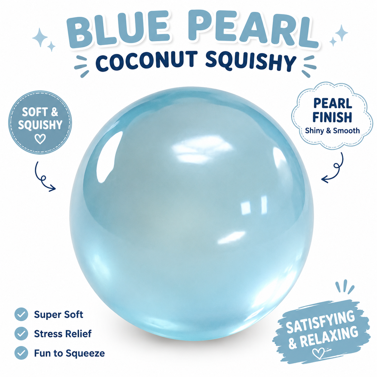 Coconut Oil Squishy - Coconut Oil Slow Rising Squeeze Stress Ball Clear Jelly Bubblegum Texture Coconut Oil Squishy Toy nirvanaguru