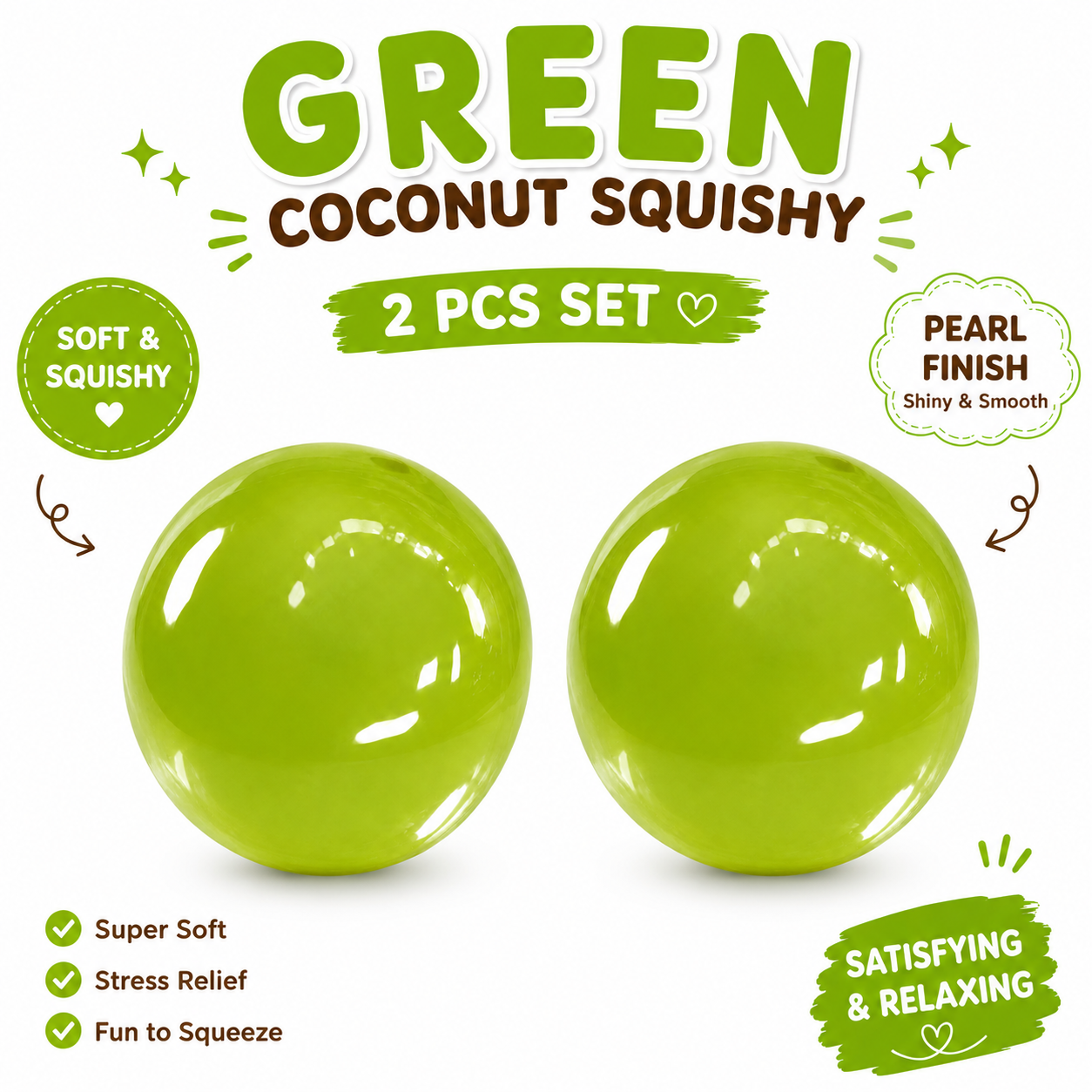 Coconut Oil Squishy - Coconut Oil Slow Rising Squeeze Stress Ball Clear Jelly Bubblegum Texture Coconut Oil Squishy Toy nirvanaguru