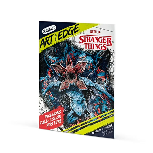 Crayola Stranger Things Adult Coloring Pages, 28 Pgs, Arts and Crafts, Coloring Gifts for Teachers and Teens, Ages 8+ nirvanaguru