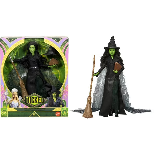 Universal Pictures’ Wicked: For Good Deluxe Elphaba Doll with Movie-Inspired Outfit & 4 Accessories nirvanaguru