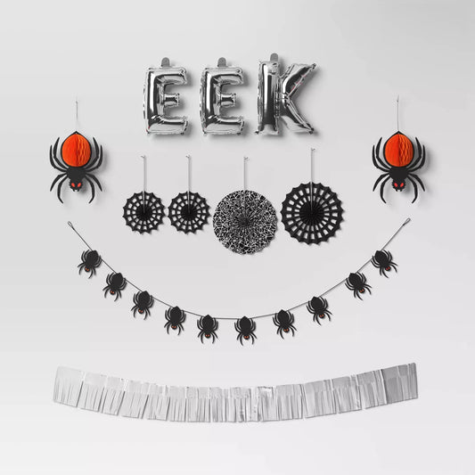 14ct Spiders Porch Decor and Party Wall Decals Kit - Hyde and EEK! Boutique™ nirvanaguru