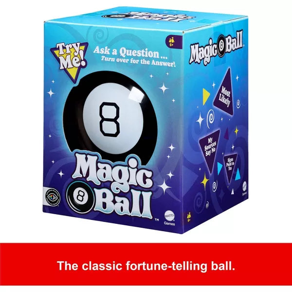 Magic 8 Ball Classic Fortune-Telling Novelty Toy nirvanaguru