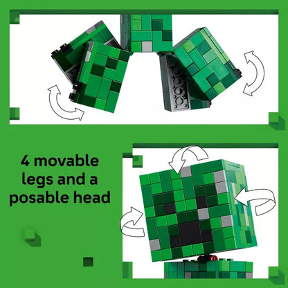 LEGO Minecraft The Creeper Gaming Kids Building Toy 21276 Nirvana Guru