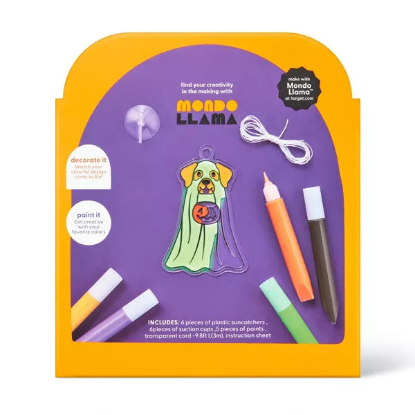 6ct Halloween Characters Suncatchers Craft Kit - Mondo Llama™ Nirvana Guru