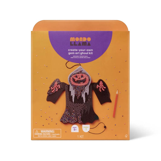 Halloween Craft Lewis Gem Art Puppet Kit - Mondo Llama™ Nirvana Guru