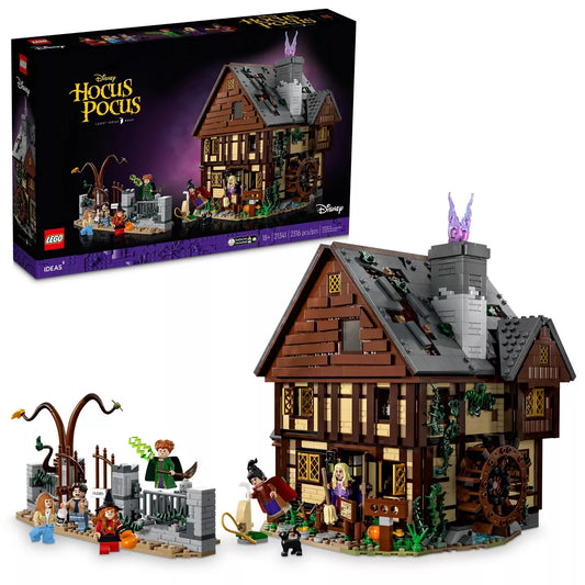 LEGO Ideas Disney Hocus Pocus: The Sanderson Sisters' Cottage 21341 Nirvana Guru