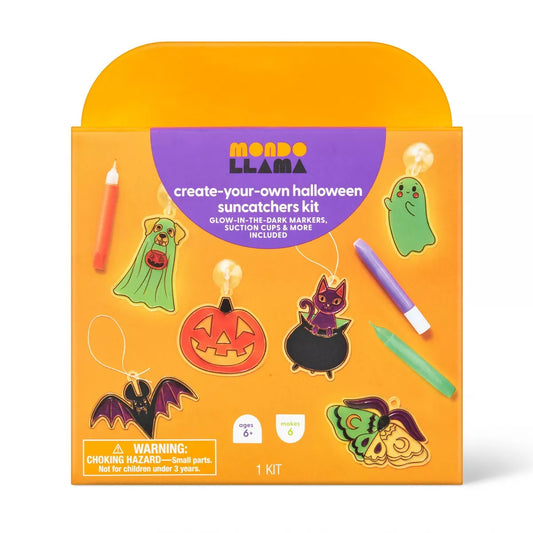 6ct Halloween Characters Suncatchers Craft Kit - Mondo Llama™ Nirvana Guru