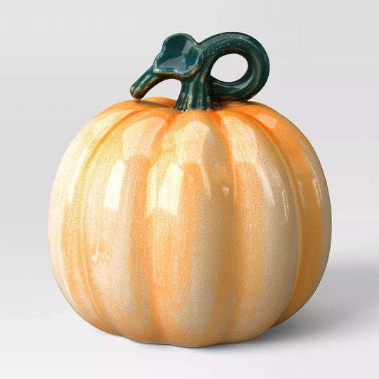 Ceramic Fall Pumpkin Orange - Threshold™ nirvanaguru