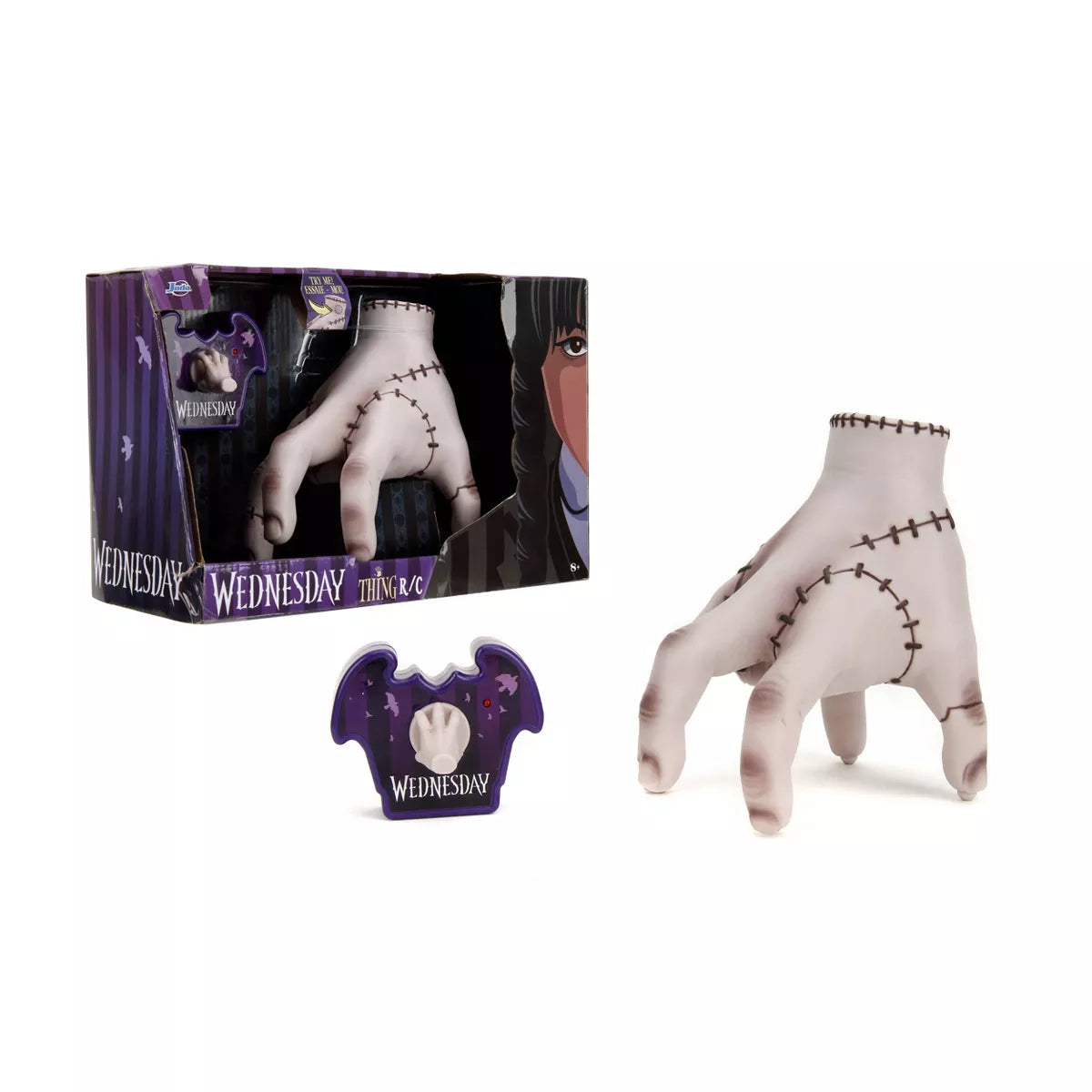 Jada RC Wednesday - The Thing: Remote Control Plastic Animal Vehicle, Educational Focus on Technology nirvanaguru