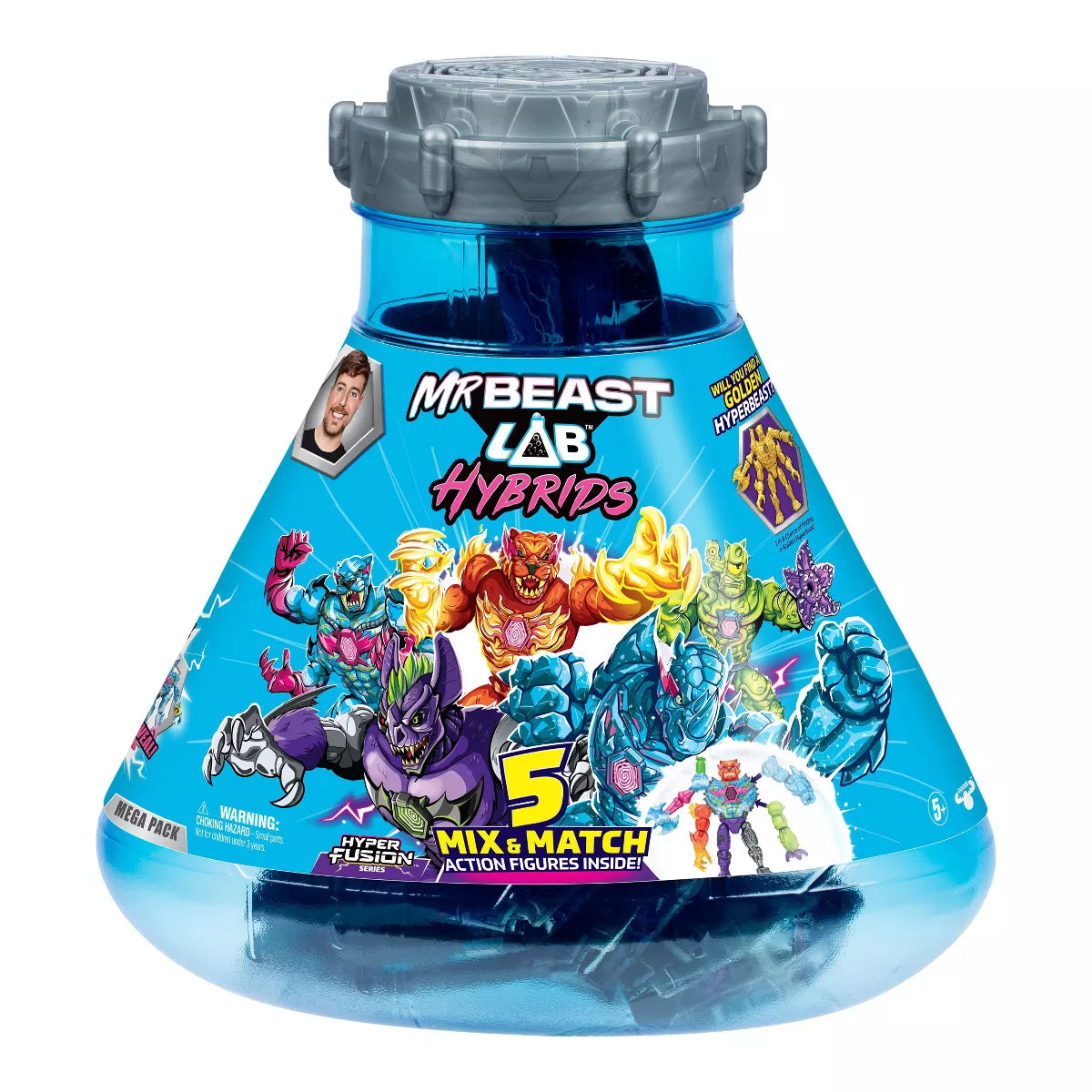 MrBeast Lab Hybrids Hyper Fusion Hybrid Lab Action Figure Playset nirvanaguru