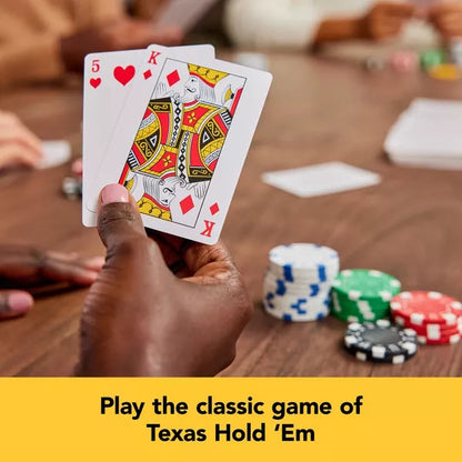 Game Gallery Poker Set with Professional Weight Poker Chips 400pc nirvanaguru