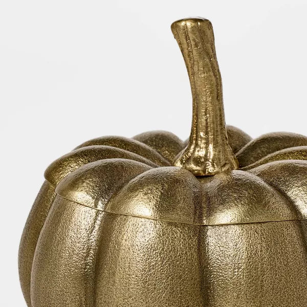 Cast Metal Pumpkin Canister - Threshold™ designed with Studio McGee nirvanaguru