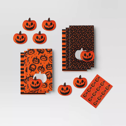 12ct Pumpkin Treat Bag Party Favors - Hyde and EEK! Boutique™ nirvanaguru