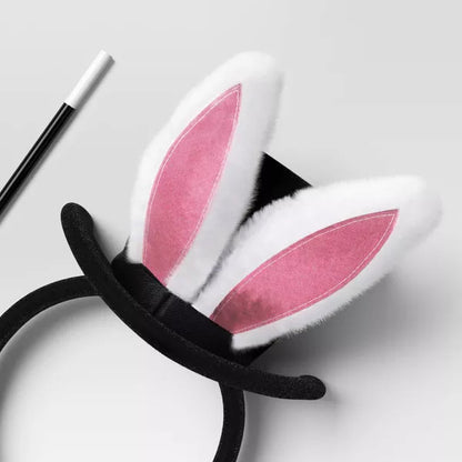 Kids' Magician Bunny Halloween Costume Accessory Set - Hyde and EEK! Boutique™: Wand & Hat nirvanaguru