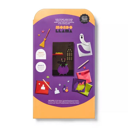 3ct Halloween Craft Foil Art Scenes Kit - Mondo Llama™ Nirvana Guru