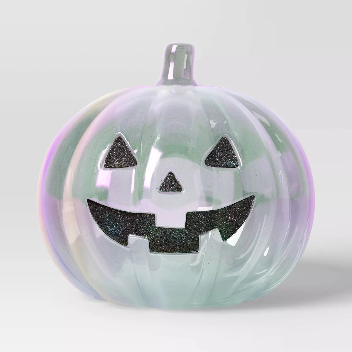 Iridescent Plastic Jack O'Lantern Decor - Hyde and EEK! Boutique™ nirvanaguru