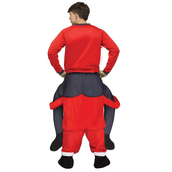 Fun World Carry Me Santa Adult 3D Character Pants Christmas Costume - Standard nirvanaguru