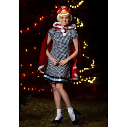 HalloweenCostumes.com Adult Red Christmas Girl Costume Womans, Holiday Halloween Costume nirvanaguru