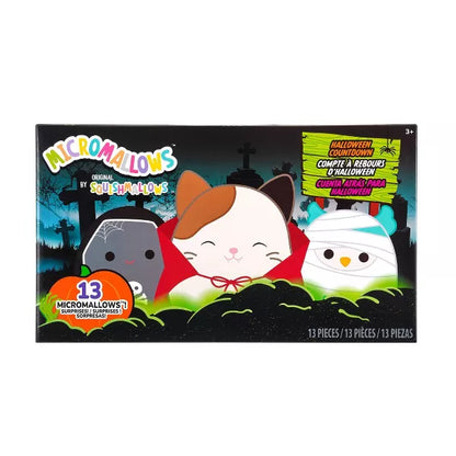 Squishmallows 2.5" Halloween Calendar Plush - 13pk: Stuffed Animals Variety Set, Polyester Material Nirvana Guru