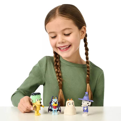 Bluey Costume Party Figures 4pk nirvanaguru