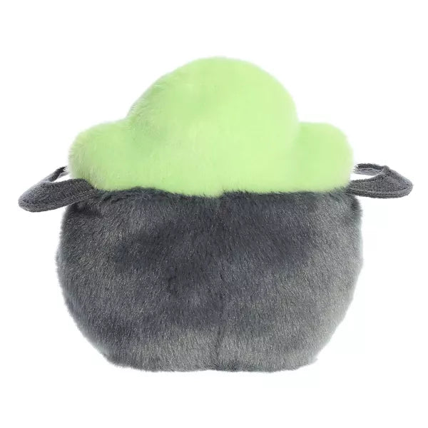 Aurora Mini Bubbly Cauldron Palm Pals Spooky Stuffed Animal Gray 4.5" Nirvana Guru