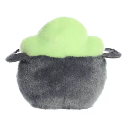 Aurora Mini Bubbly Cauldron Palm Pals Spooky Stuffed Animal Gray 4.5" Nirvana Guru
