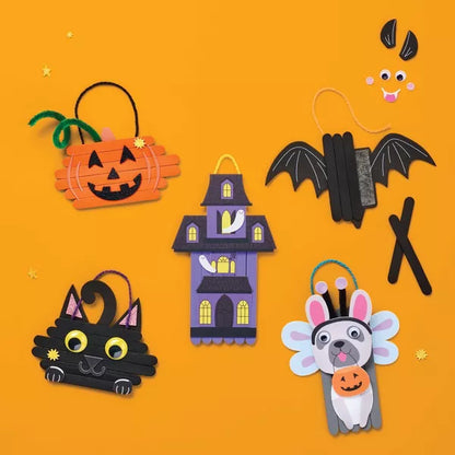 5ct Halloween Craft Stick Character Kit - Mondo Llama™ Nirvana Guru