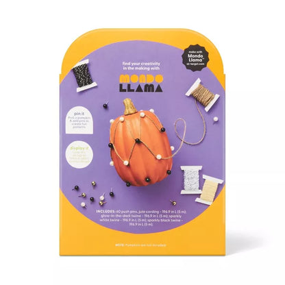 Halloween Craft String Art Pumpkin Decorating Kit - Mondo Llama™ Nirvana Guru