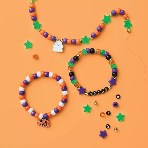 Halloween Craft Glow Beaded Bracelet Kit - Mondo Llama™ Nirvana Guru