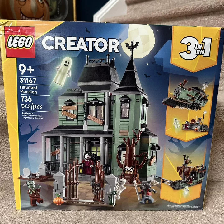 LEGO Creator 3 in 1 Haunted Mansion Building Toy 31167 Nirvana Guru