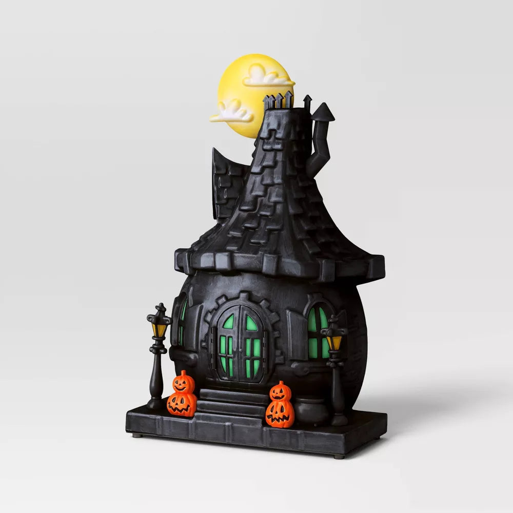 11.42" Witch Hut Halloween Decorative Prop Black - Hyde and EEK! Boutique™ Nirvana Guru