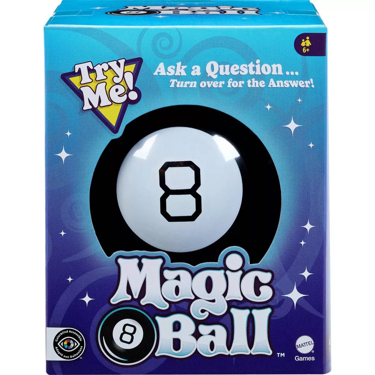 Magic 8 Ball Classic Fortune-Telling Novelty Toy nirvanaguru