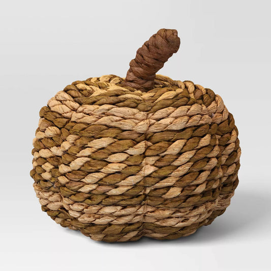 Patterned Woven Pumpkin Natural - Threshold™ nirvanaguru