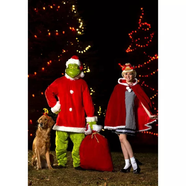 HalloweenCostumes.com Adult Red Christmas Girl Costume Womans, Holiday Halloween Costume nirvanaguru