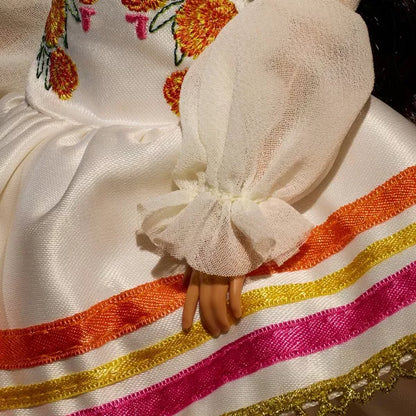 Barbie Signature Día De Muertos 2025 Collectible Doll in Ruffled Cream Gown Nirvana Guru