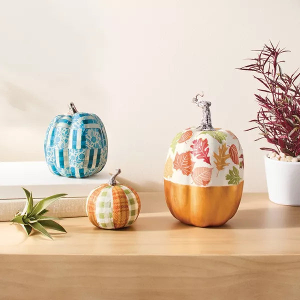 3ct Halloween Craft Decoupage Pumpkin Decorating Kit - Mondo Llama™ Nirvana Guru