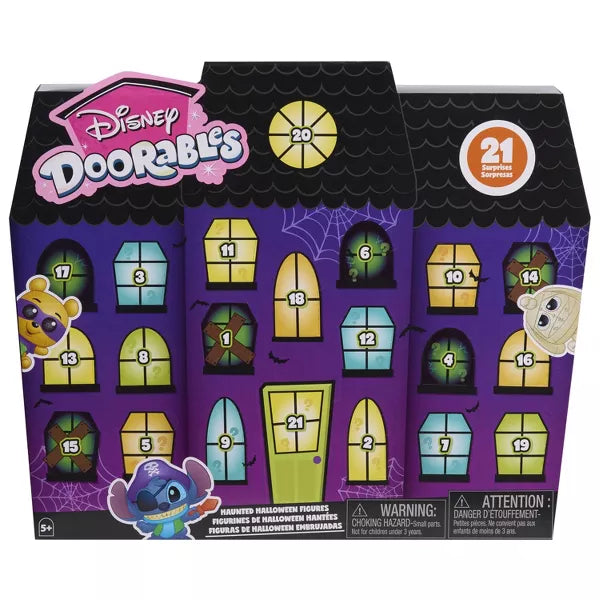 Disney Doorables Halloween Calendar: Includes 21 Plastic Mini Figures Nirvana Guru