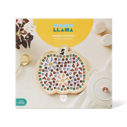 Halloween Craft Mosaic Pumpkin Trivet Kit - Mondo Llama™ Nirvana Guru
