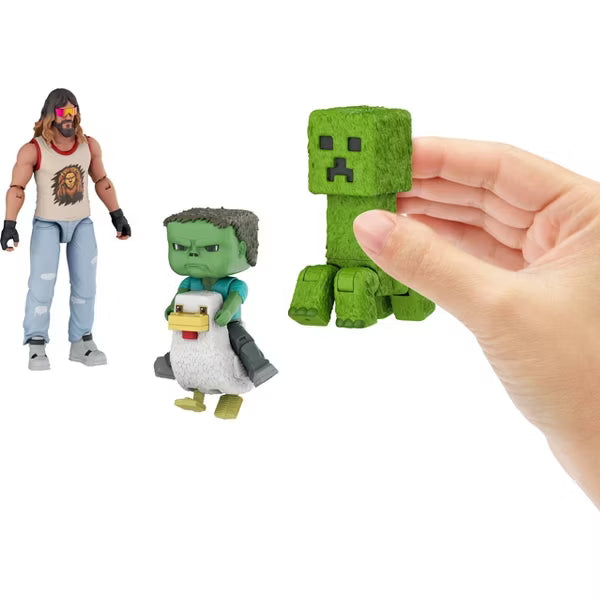 Minecraft Woodland Mansion Throwdown Toy Action Figure Multipack Inspired by the Movie nirvanaguru