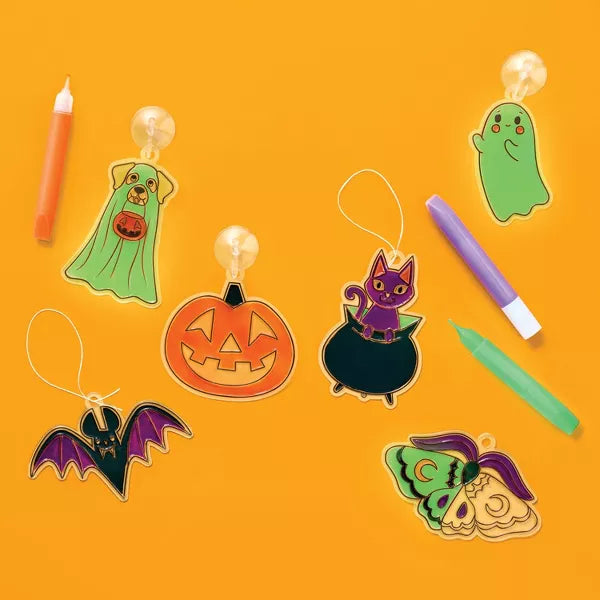 6ct Halloween Characters Suncatchers Craft Kit - Mondo Llama™ Nirvana Guru