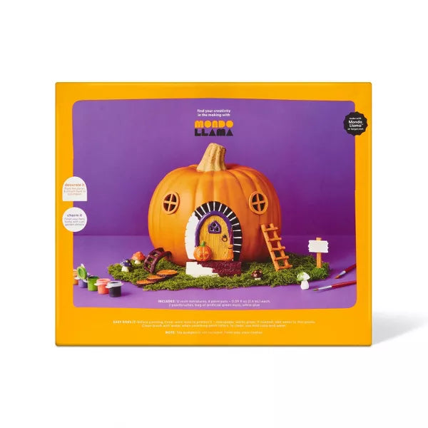 Halloween Craft Ceramic Pumpkin Décor Painting Kit - Mondo Llama™ Nirvana Guru