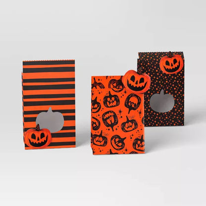 12ct Pumpkin Treat Bag Party Favors - Hyde and EEK! Boutique™ nirvanaguru