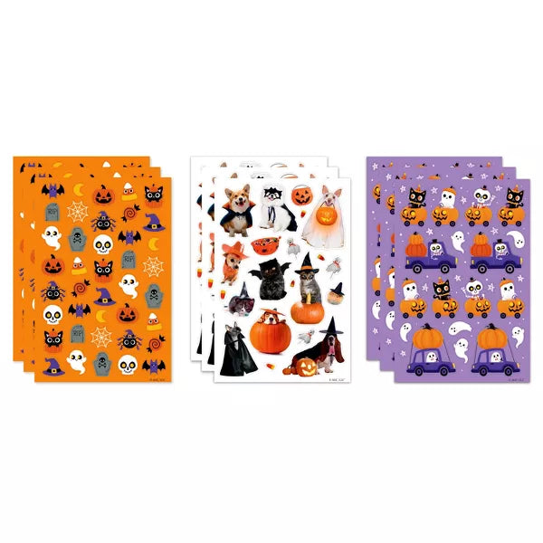 270ct Halloween Sticker Pack for Kids' Photo Pets Nirvana Guru